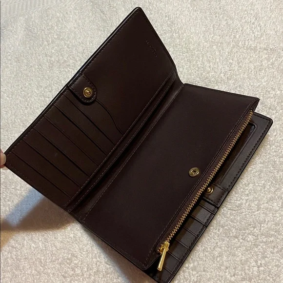 Coach Black Clutch Wallet - Picture 4 of 11